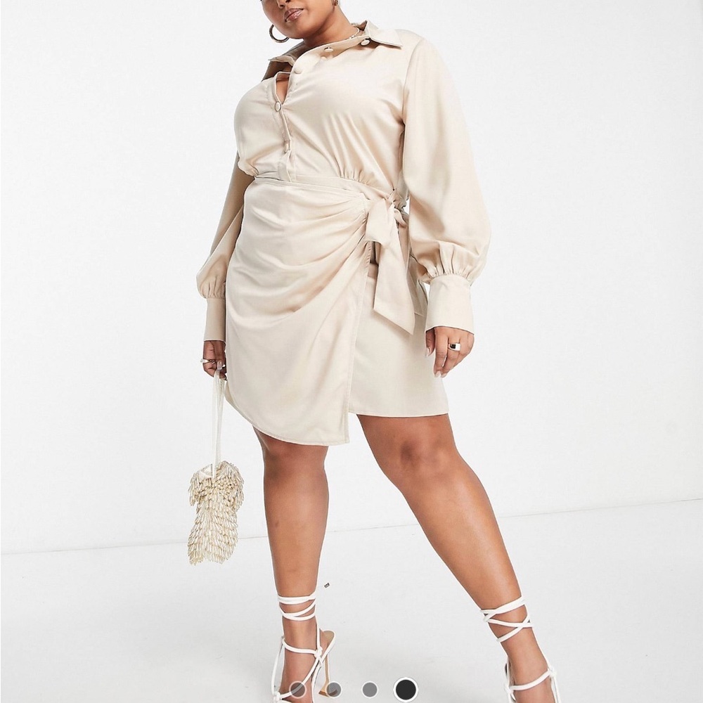 Beige dress